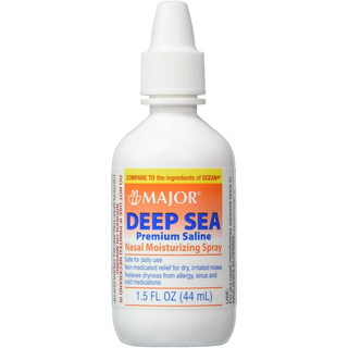 Major Pharmaceuticals Deep Sea Premium Saline Nasal Spray - 1.5 Oz