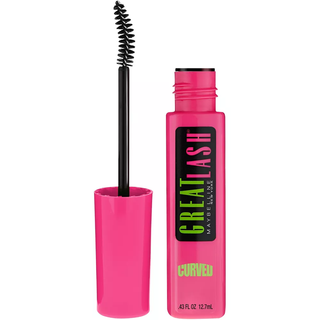 Maybelline Great Lash Curved Brush Washable Mascara Very Black 0.43 Oz
