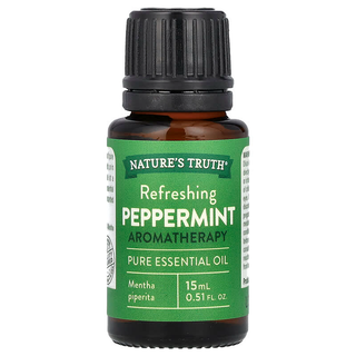 Nature's Truth Pure Essential Oil, Aromatherapy, Peppermint 0.51 Fl Oz