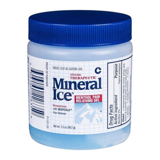 Mckesson Drug Dc#8160 Mineral Ice - Menthol Pain Relieving Gel - 3.5 FL Oz