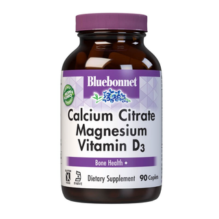 Bluebonnet Calcium Citrate Magnesium Plus Vitamin D 90 Caps