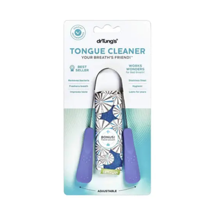 Dr Tung's Tongue Cleaner, Stainless Steel