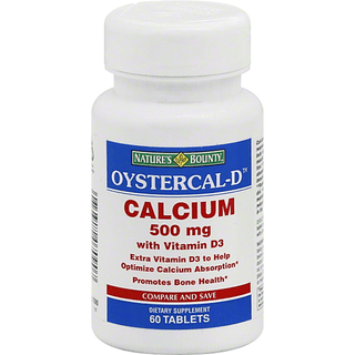 Nature's Bounty Oystercal-D Calcium, 500 Mg, With Vitamin D3, Tablets