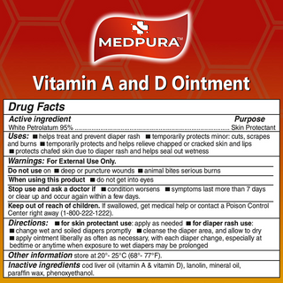 Medpura  Oi 95%  113Gm Vita  A&D