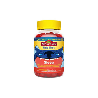 Nature Made Kids First Sleep Melatonin Gummies Strawberry