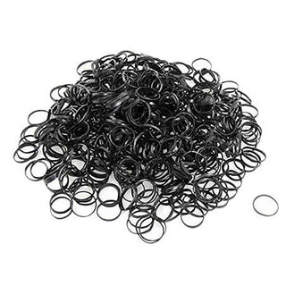 Burmax Gold Magic Black Rubber Bands