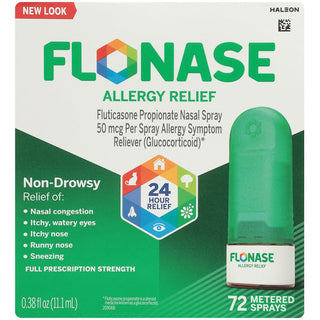 Flonase Allergy Relief Nasal Spray 72 Sprays - 0.38 Oz