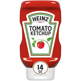 Heinz Tomato Ketchup, 14oz Squeeze Bottle