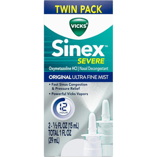 Vicks® Sinex™ Severe Original Sinus Nasal Spray – Fast Congestion Relief (0.5 fl oz)