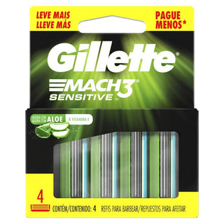Gillette Mach 3 Cartridge Sensitive 4's