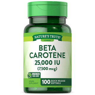 Nature's Truth Beta Carotene Provitamin A 25