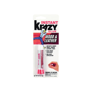 Krazy Glue KG82148R Maximum Bond For Wood & Leather, 2-Gram