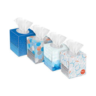 Kleenex Anti Viral Facial Tissues Cube Box