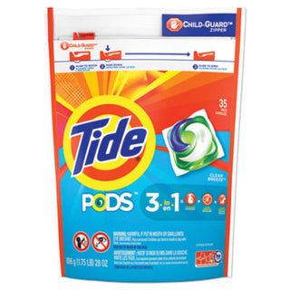 Tide Pods Clean Breeze Laundry Detergent Pacs