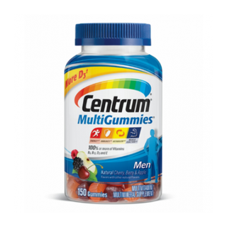 Centrum Men Multivitamin/Multimineral Supplement Gummies Cherry