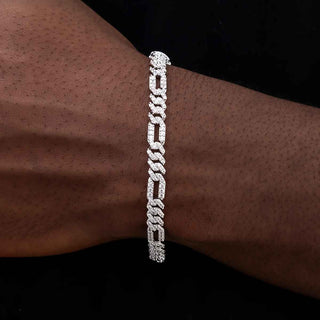 Aurelio Bracelet 6mm – Gold Plated 925 Silver VVS
