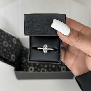 3.0ct Moissanite Diamond Engagement Ring