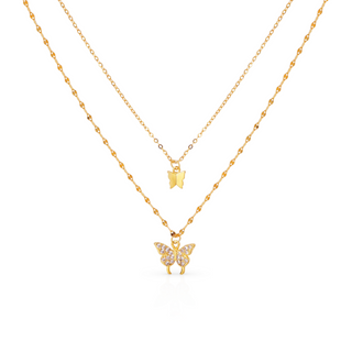 CHRISTIA BUTTERFLY NECKLACE