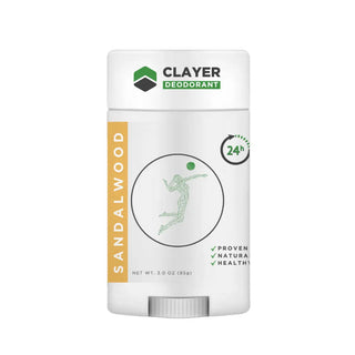 Natural Deodorant - Volleyball Players - 3.35 OZ - NEW FORMULA