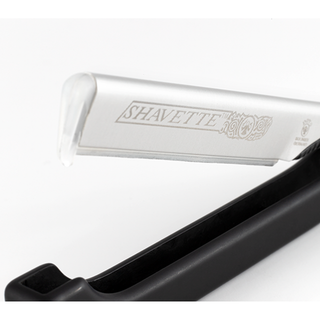 Dovo Shavette Straight Razor w/ Black Handle 201081