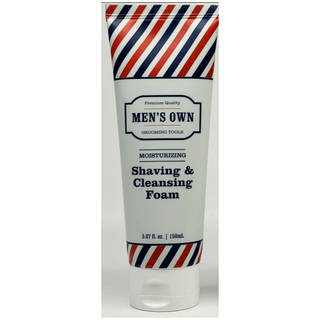 Men's Own Moisturizing Shaving & Cleansing Foam 5.07oz