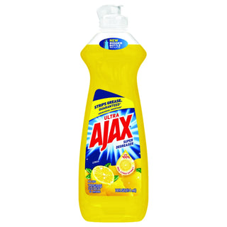 Ajax Ultra Dish Liquid Super Degreaser Lemon 14 Fl Oz