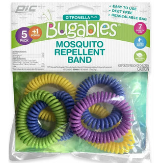 Bugables Pic Citronella Wristband