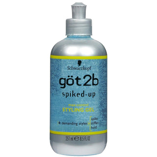 Got2b Spiked Up Styling Hair Gel, Max Control, 8.5 Ounce
