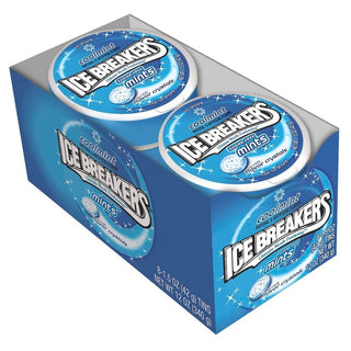 Ice Breakers Cool Mint Sugar Free Mints Tin, 1.5 Oz