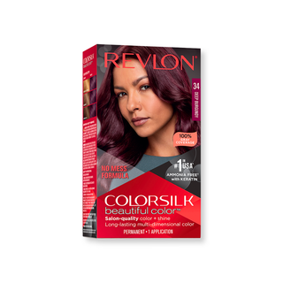 Revlon Colorsilk Beautiful Hair Color - 34 Deep Burgundy