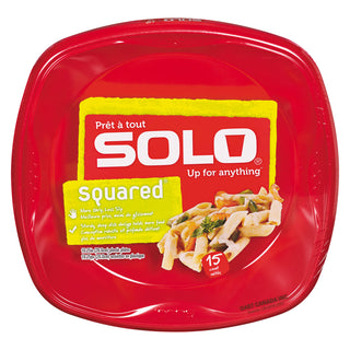 Solo Squared 10.25in Plastic Plates