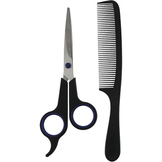 Men's Own Barber Scissor And Comb Combo Set