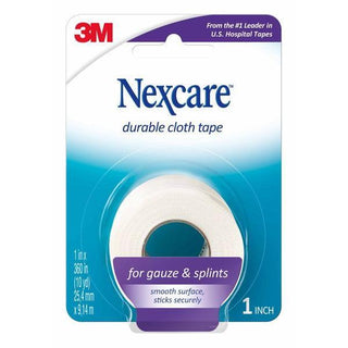 3M Nexcare Durable Cloth First Aid Tape, 791-1PK, 1 In X 10 Yds