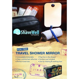 The Shave Well Company Fog-Free Travel Mirror