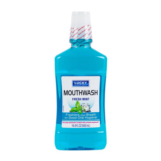Lucky Super Soft Mouthwash, Fresh Mint