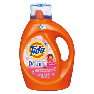 Tide Plus Downy April Fresh He 59 Loads Liquid Laundry Detergent 92 Fl Oz