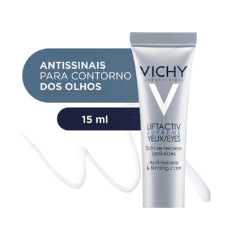 Vichy Liftactiv Supreme Eyes Anti-Wrinkle & Firming Eye Cream Moisturizer 15 mL