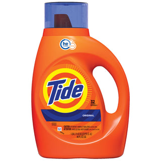 Tide Liquid Laundry Detergent, HE, Original Scent, 32 Loads