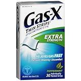 Gas-X Extra Strength Thin Strips, Peppermint