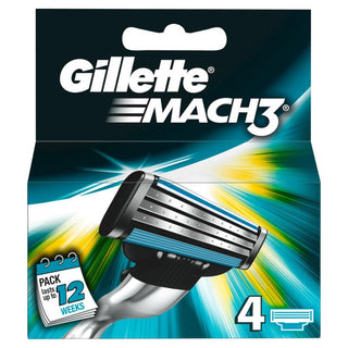 Gillette Mach 3 Men's Razor Blades Refills