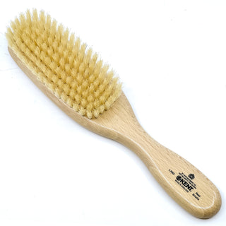 Kent Ladies Finest Soft White Boar Bristle Narrow Hair Brush