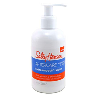 Sally Hansen Aftercare Extra Smooth Face & Body Lotion 8 Oz Pump