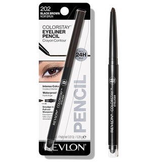 Revlon Colorstay 202 Black Brown Eyeliner Pencil - 0.01 Ounce