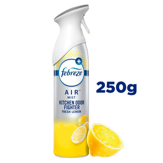 Febreze Aerosol Room Spray Air Freshener - Kitchen Odor Fighting Fresh Lemon Scent - 8.8oz