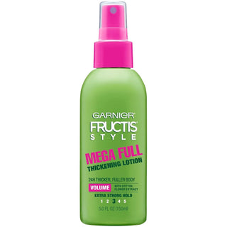 Garnier Fructis Style Mega Full Thickening Lotion, All Hair Types, 5 Oz. (Packaging May Vary)
