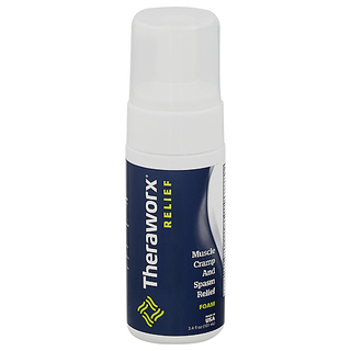Theraworx Relief Foam For Muscle Cramps & Spasms - 3.4 Oz