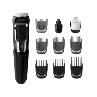 Philips Norelco 13-Piece Multigroom Series 3000 All-In-One Trimmer Kit, MG3750