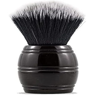 RazoRock 24 Barrel Shaving Brush With Tuxedo Plissoft Synthetic Knot