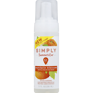 Summer's Eve Simply Gentle Foaming Wash Mandarin Blossom