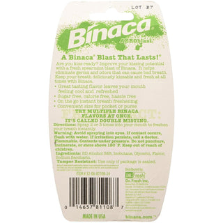Binaca Aerosol Breath Spray, SpearMint